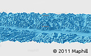 Political Panoramic Map of the area around 62° 0' 21" N, 171° 46' 30" E