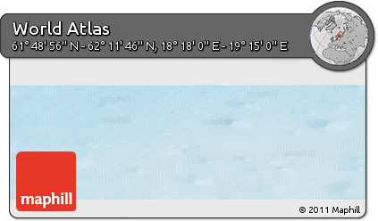 Physical Panoramic Map of the Area around 62° 0' 21" N, 18° 46' 29" E