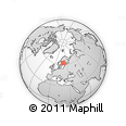 Outline Map of the Area around 62° 0' 21" N, 19° 37' 30" E, rectangular outline
