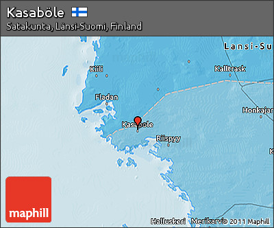 Political 3D Map of Kasaböle