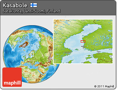 Physical Location Map of Kasaböle