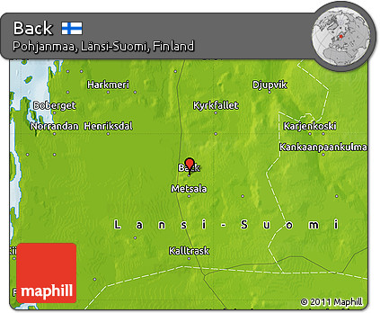 Physical Map of Back