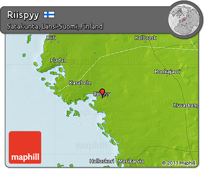 Physical Map of Riispyy