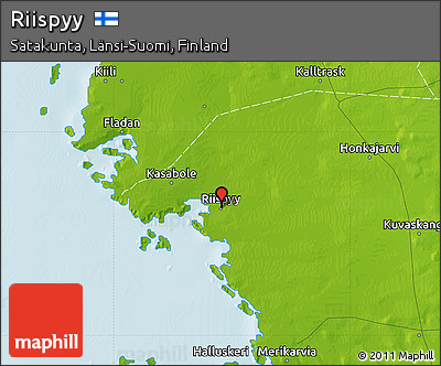 Physical Map of Riispyy