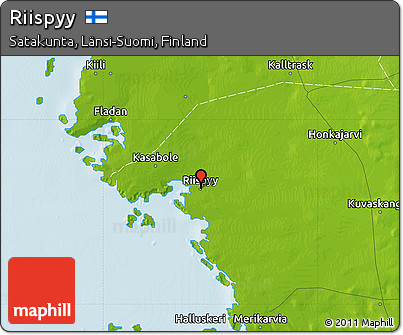 Physical Map of Riispyy