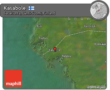 Satellite Map of Kasaböle