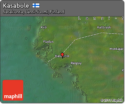 Satellite Map of Kasaböle