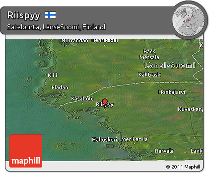 Satellite Panoramic Map of Riispyy