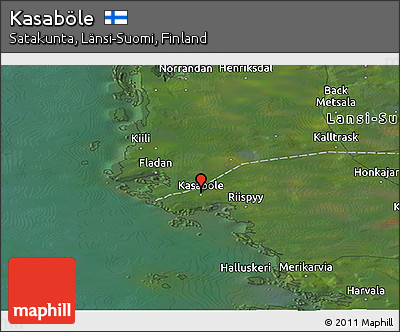 Satellite Panoramic Map of Kasaböle