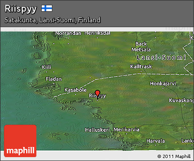 Satellite Panoramic Map of Riispyy
