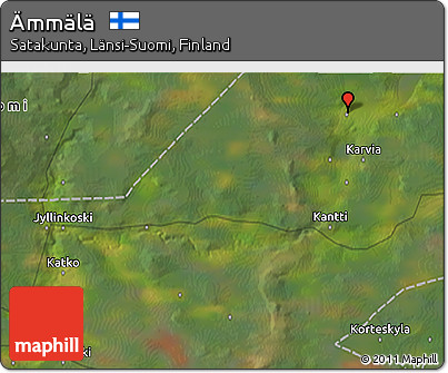 Satellite 3D Map of Ämmälä
