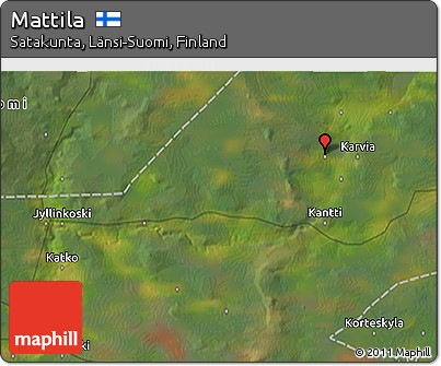 Satellite 3D Map of Mattila