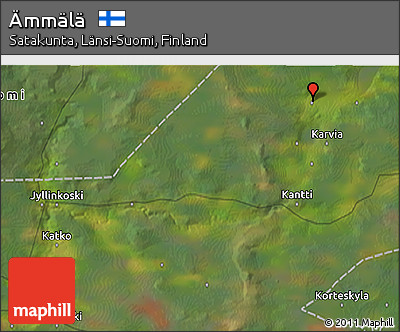 Satellite 3D Map of Ämmälä