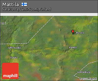 Satellite 3D Map of Mattila