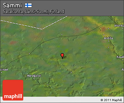 Satellite 3D Map of Sammi