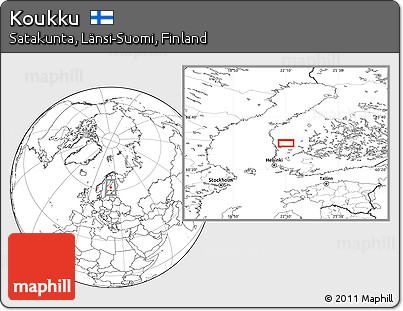 Blank Location Map of Koukku