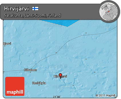 Political Map of Hirvijärvi