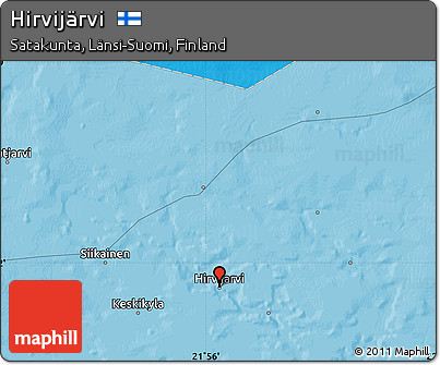Political Map of Hirvijärvi