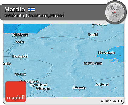 Political Panoramic Map of Mattila