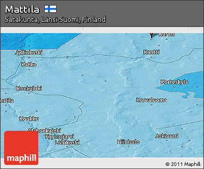 Political Panoramic Map of Mattila