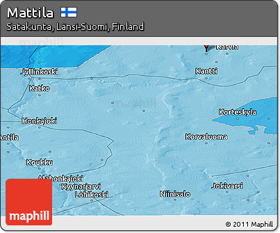 Political Panoramic Map of Mattila