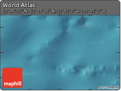 Satellite Map of the Area around 62° 0' 21" N, 32° 13' 30" W
