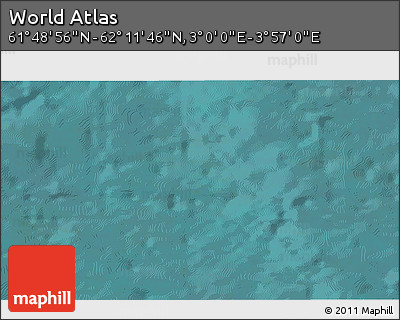 Satellite 3D Map of the Area around 62° 0' 21" N, 3° 28' 30" E