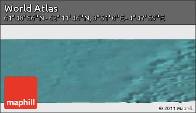 Satellite Panoramic Map of the Area around 62° 0' 21" N, 4° 19' 30" E