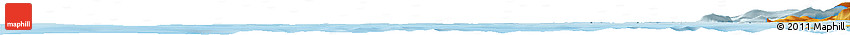 Political Horizon Map of the Area around 62° 0' 21" N, 50° 4' 30" W Political Horizon Map of the Area around 62° 0' 21" N, 50° 4' 30" W