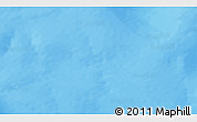 Shaded Relief 3D Map of the area around 62° 0' 21" N, 56° 52' 30" W