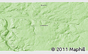 Political 3D Map of the area around 62° 0' 21" N, 73° 52' 30" W