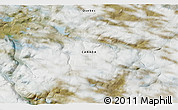 Satellite 3D Map of the area around 62° 0' 21" N, 73° 52' 30" W