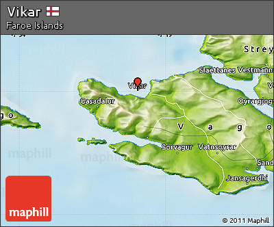 Physical Map of Vikar