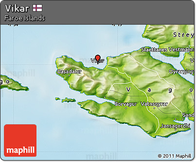 Physical Map of Vikar