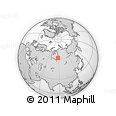 Outline Map of the Area around 62° 0' 21" N, 87° 37' 30" E, rectangular outline