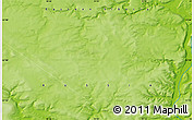 Physical Map of the area around 62° 0' 21" N, 91° 1' 30" E