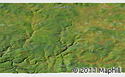 Satellite 3D Map of the area around 62° 0' 21" N, 96° 7' 30" E