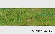Satellite Panoramic Map of the area around 62° 20' 44" N, 106° 19' 29" E