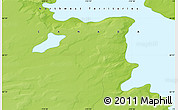 Physical Map of the area around 62° 20' 44" N, 115° 31' 30" W