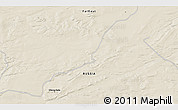Shaded Relief 3D Map of the area around 62° 20' 44" N, 119° 55' 30" E