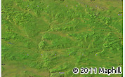 Satellite Map of the area around 62° 20' 44" N, 125° 1' 30" E