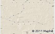 Shaded Relief Map of the area around 62° 20' 44" N, 125° 1' 30" E