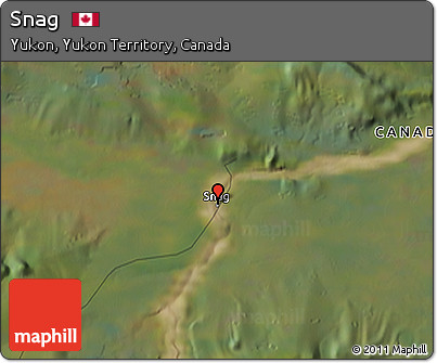 Satellite 3D Map of Snag