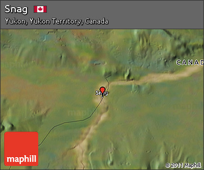 Satellite 3D Map of Snag