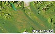 Satellite 3D Map of the area around 62° 20' 44" N, 151° 13' 29" W