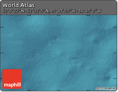 Satellite Map of the Area around 62° 20' 44" N, 15° 13' 29" W