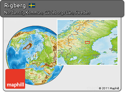 Physical Location Map of Rigberg