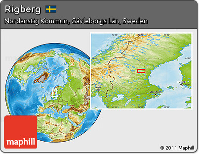 Physical Location Map of Rigberg
