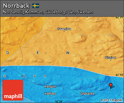 Political Map of Norrbäck