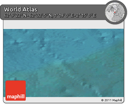 Satellite 3D Map of the Area around 62° 20' 44" N, 1° 46' 29" E